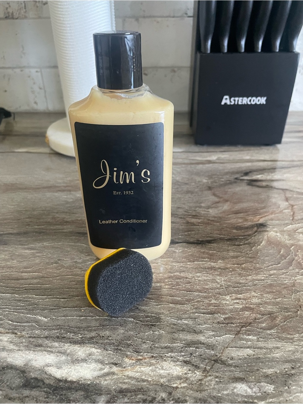 Jim”s Juice leather conditioner.  Brand new. 8oz.